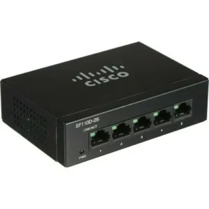 5-Port Cisco SF100D-05 Desktop Switch