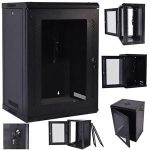 18U Server rack Network cabinet 600 x 600 Glass Front Door 2 Mall+254 18U Server rack Network cabinet 600 x 600 Glass Front Door