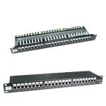 24 port Siemon CAT 6A 10G patch pannel