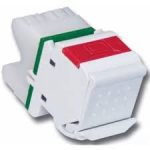 Siemon Cat 6 Single Face Plates with modules 3 Mall+254 Siemon Cat 6 Single Face Plates with modules