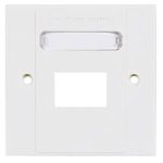 Siemon Cat 6 Double Face Plates with Module 2 Mall+254 Siemon Cat 6 Double Face Plates with Module