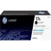 HP 17A Black LaserJet Toner Cartridge (CF217A)