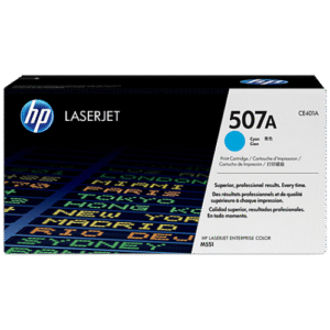 HP 507A Cyan Original LaserJet Toner Cartridge (CE401A)