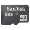 SanDisk MicroSDHC 8GB + SD Adapter
