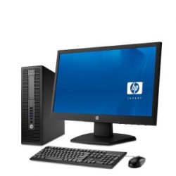 HP Elitedesk 705 G1 AMD A6 4GB RAM 500GB HDD 20 Monitor Desktop