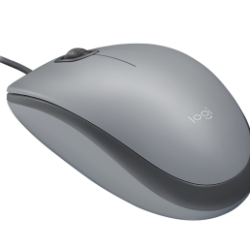 Logitech M110S USB Silent Mouse Mid Grey