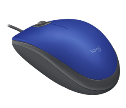 Logitech M110S USB Silent Mouse Blue