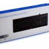 HP KM100 USB Gaming Keyboard and Mouse Black
