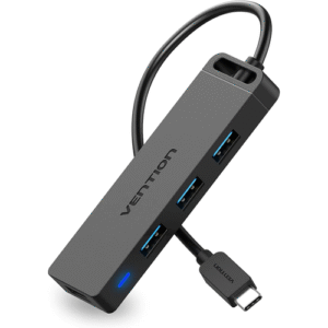 VENTION USB 3.0 TO 4 PORT USB 3.0 BUB 0.5 METER BLACK