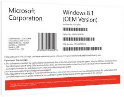 Microsoft Windows 81 Product Key Sticker