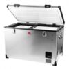 SnoMaster 95L Stainless Steel Fridge/Freezer