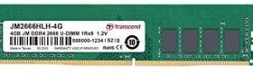 Transcend 4GB JM DDR4 2666Mhz U-DIMM 1Rx8 512Mx8 CL19 1.2V RAM