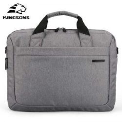 Kingsons 12 Grey Laptop Handbag