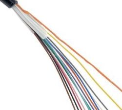 8 Core Multimode OM4 fiber optic cables 50125 μm