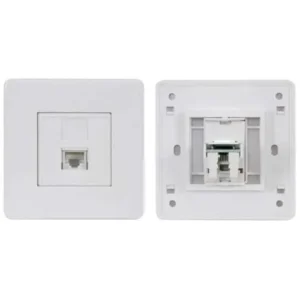 1port Cat6 Network Data Faceplate