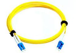 UPC 15M LC LC Duplex Single Mode Fiber patch cord