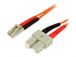 SC LC 3m MM Duplex 625125µm Speed Net Hybrid Fiber Patch Cord