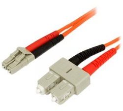 SC-LC 3m MM Duplex 62.5/125µm Speed Net Hybrid Fiber Patch Cord