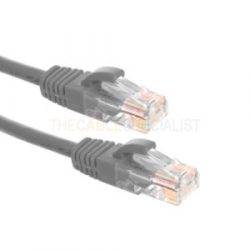 Cat6A 1m Copper Patch Cord Grey