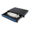 48 Port ODF Rack Mount with SC/UPC Duplex SM Adapter and Pigtail