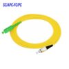 APC 10M SC-SC Simplex Single Mode Fiber patch cord