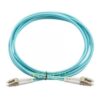 UPC 20M LC-LC Duplex Single Mode Fiber patch cord