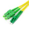 APC 1M SC-SC Duplex Single Mode Fiber patch cord