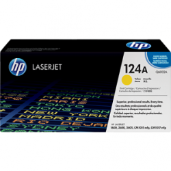 HP 124A Yellow Toner Cartridge