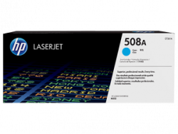 HP 508A Cyan LaserJet Toner Cartridge