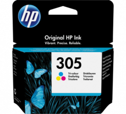 HP 305 Tri-color Ink Cartridge