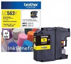 Brother LC563 Yellow Ink Cartridge