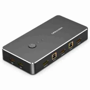 Vention 2 In 1 Out HDMI KVM Switch Black