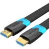 Vention Flat HDMI Cable 2M Black