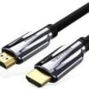 Vention Nylon Braided HDMI Cable 3m Black Metal Type