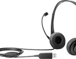 HP Stereo USB Headset Black