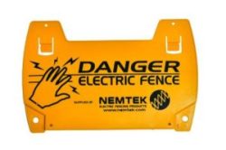 Electric Fencing Warning Sign