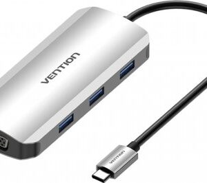 Vention USB-C Multi-Functional 7 in 1 Docking Station