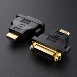 Vention HDMI Male To DVI24+5 Female Adapter Black ECCBO