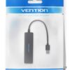 Vention CHKBB 4 Ports USB3.0 HUB 0.15M (Black)