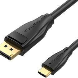 Vention USB C to DP 8K Cable 15M Black CGYBG