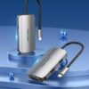 Vention USB C (4 in 1) To HDMI/VGA/USB3.0/ Docking Station-TOAHB