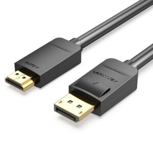 Vention Display Port To HDMI Cable 1.5 Meter Black-HADBG