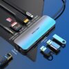 Vention Multifunction USB-C 9 in 1 Docking stations-TOLHB