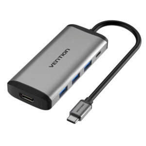 Vention Type C to HDMI/USB 3.0*3/PD Docking station- CNBHB