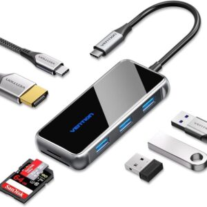 Vention USB-C 7 in 1 DOCKING STATION-TOJHB