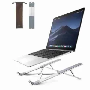 UGREEN LP451 Foldable Adjustable Laptop Stand – Silver (UG- 40289)