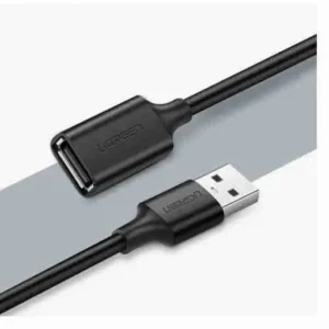 UGREEN US103 USB 2.0 A Male to A Female Cable 1.5m Black (UG-10315)