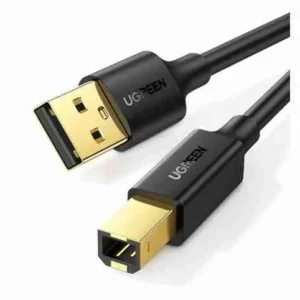 UGREEN US135 USB 2.0 AM to BM Print Cable 3m Black (UG- 10351)
