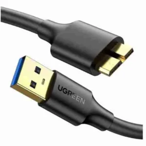 UGREEN USB-A 3.0 to Micro USB 3.0 Male Cable 0.5m Black – US130
