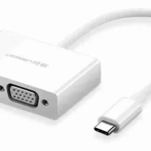 UGREEN USB-C to HDMI + VGA Converter – White – MM123